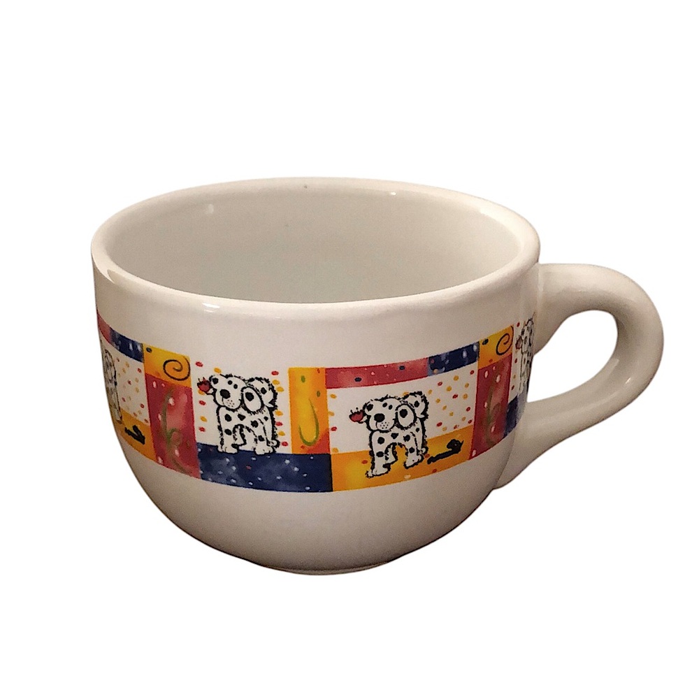 Royal Norfolk Dog Puppy Ceramic Soup Coffee Cup Mug